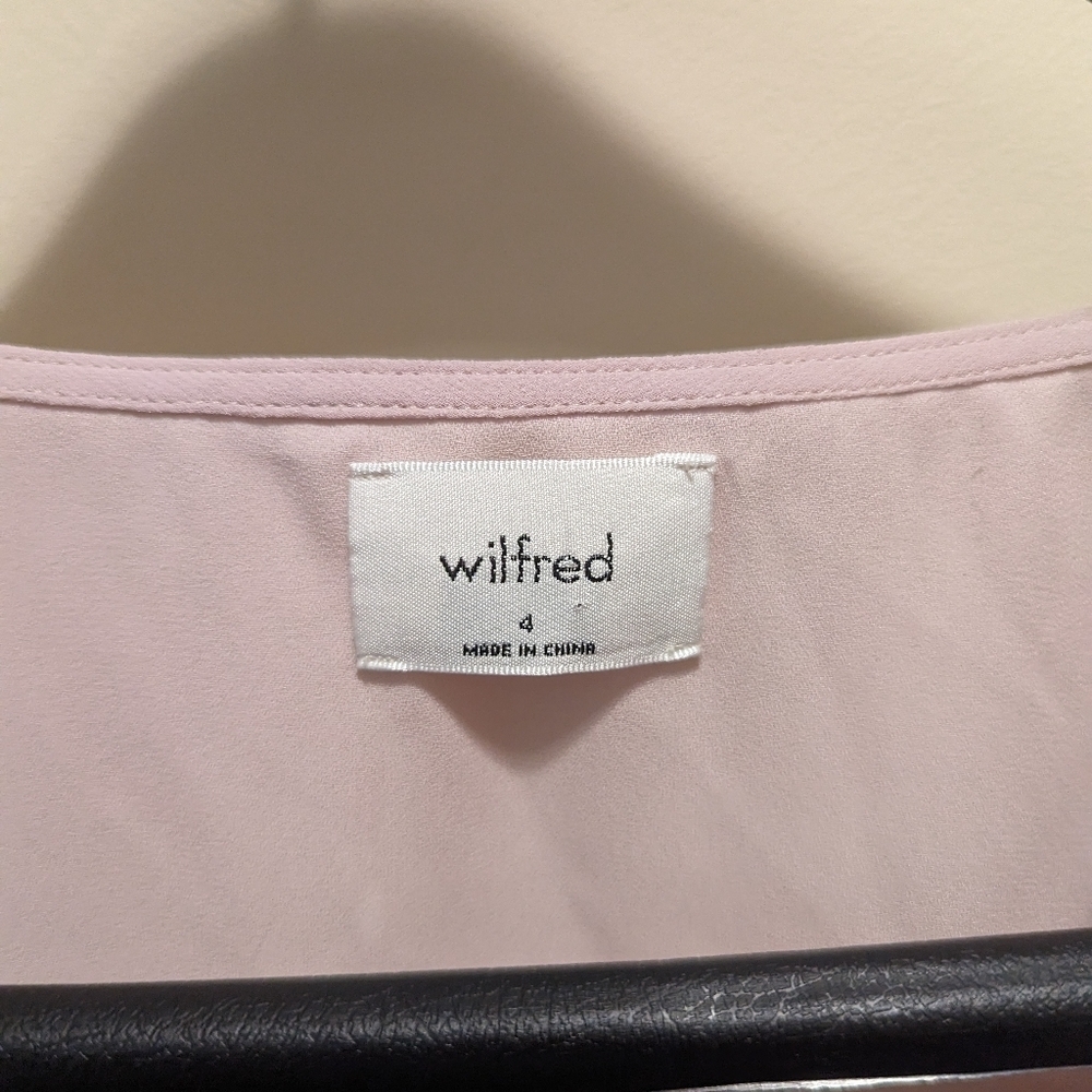 Artizia Blush Wilfred Button-front Blouse - Picture 2 of 6